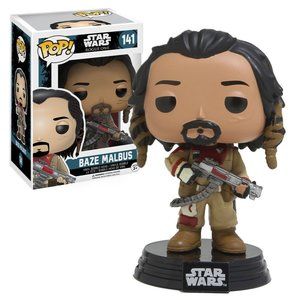 Funko Pop! #141 Baze Malbus Star Wars Rogue One READ DESCRIPTION
